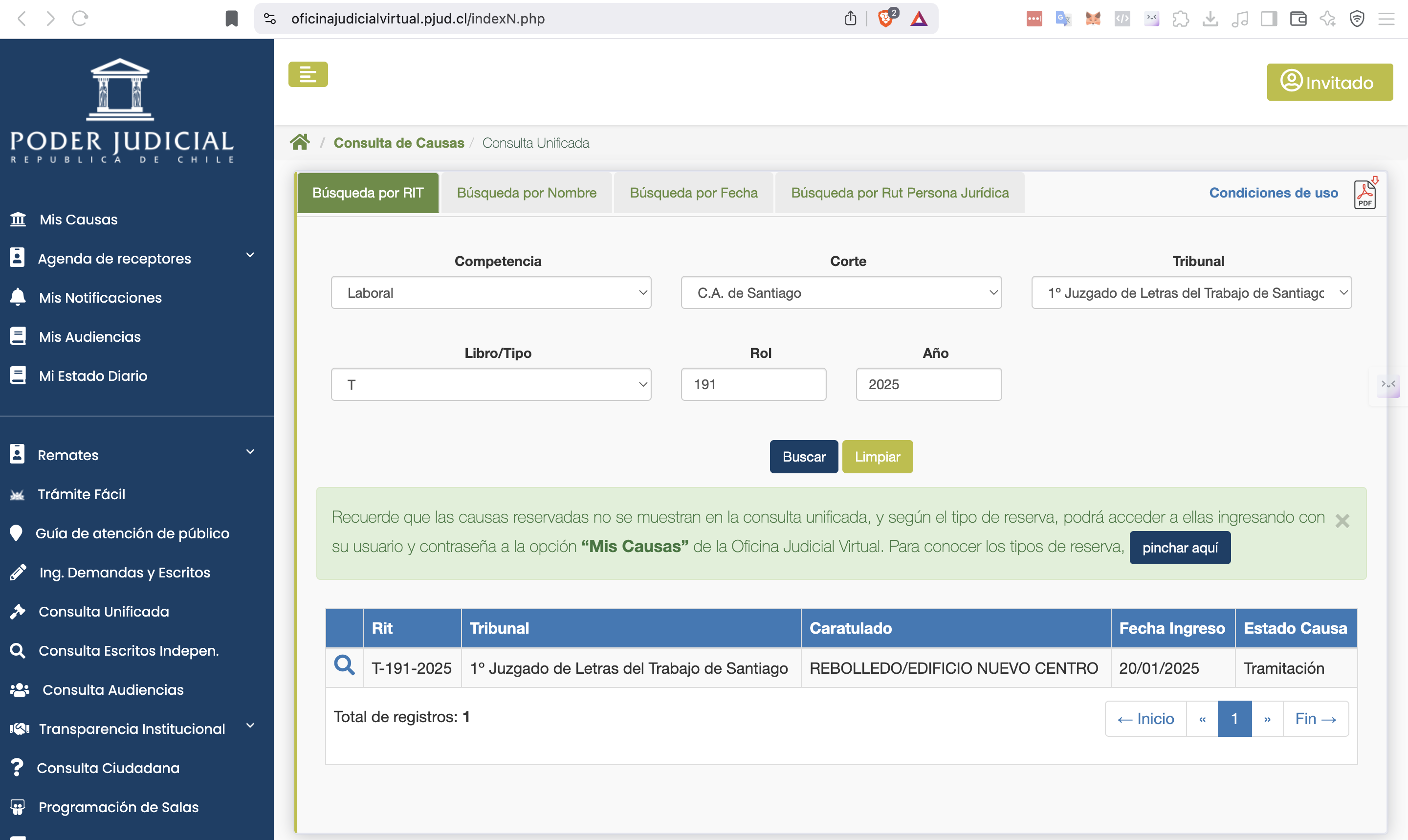 Poder Judicial de Chile